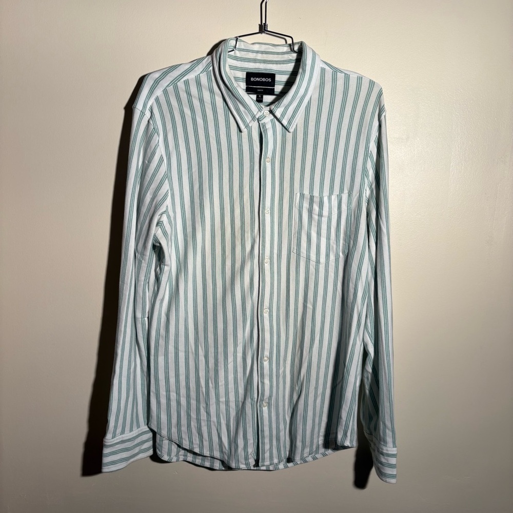 Bonobos Slim Fit Cotton Button Down Long Sleeve Shirt